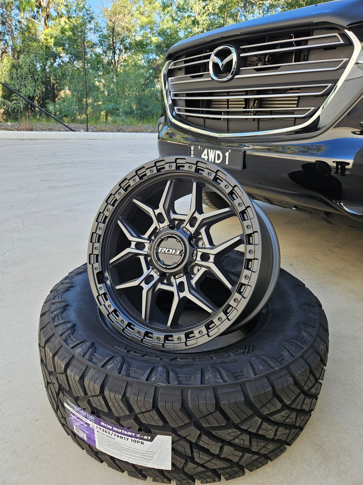 ROH AXE WHEELS MAZDA BT50 8/2020+