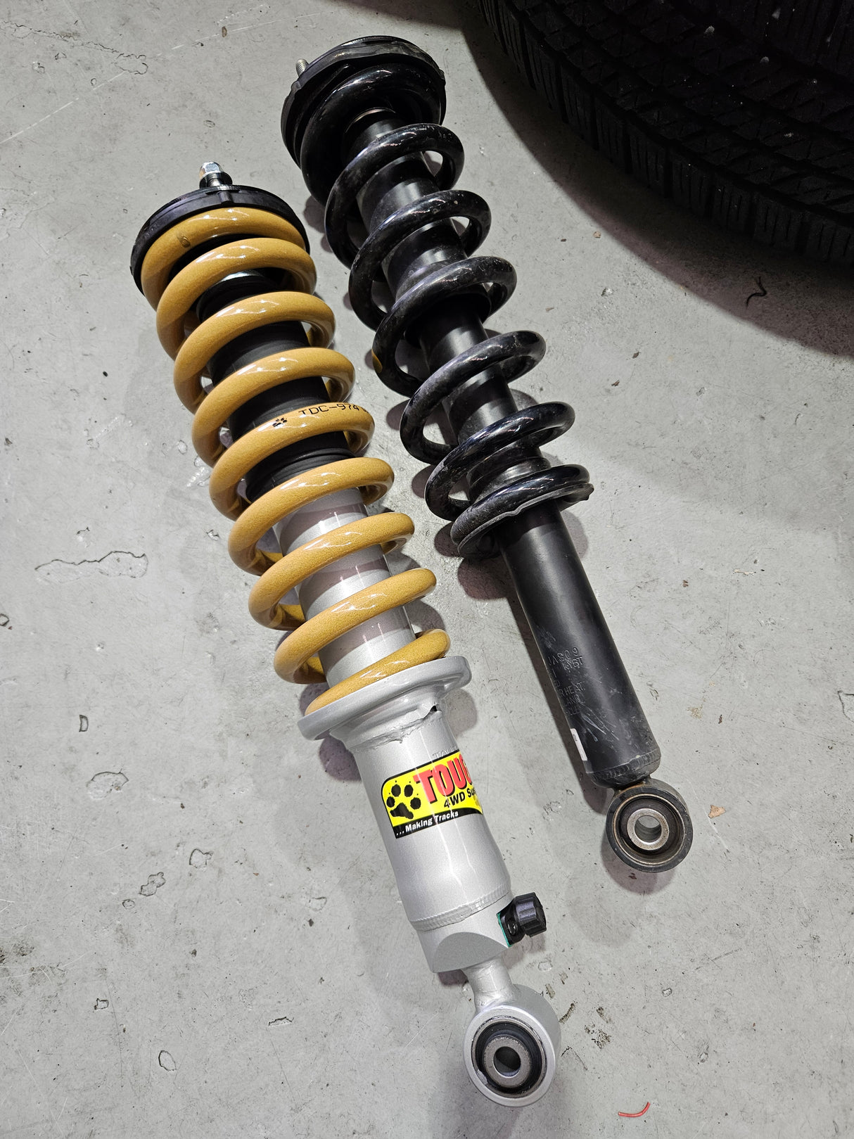 TOUGH DOG ADJUSTABLE QUICK FIT STRUTS MAZDA BT50 8/2020+