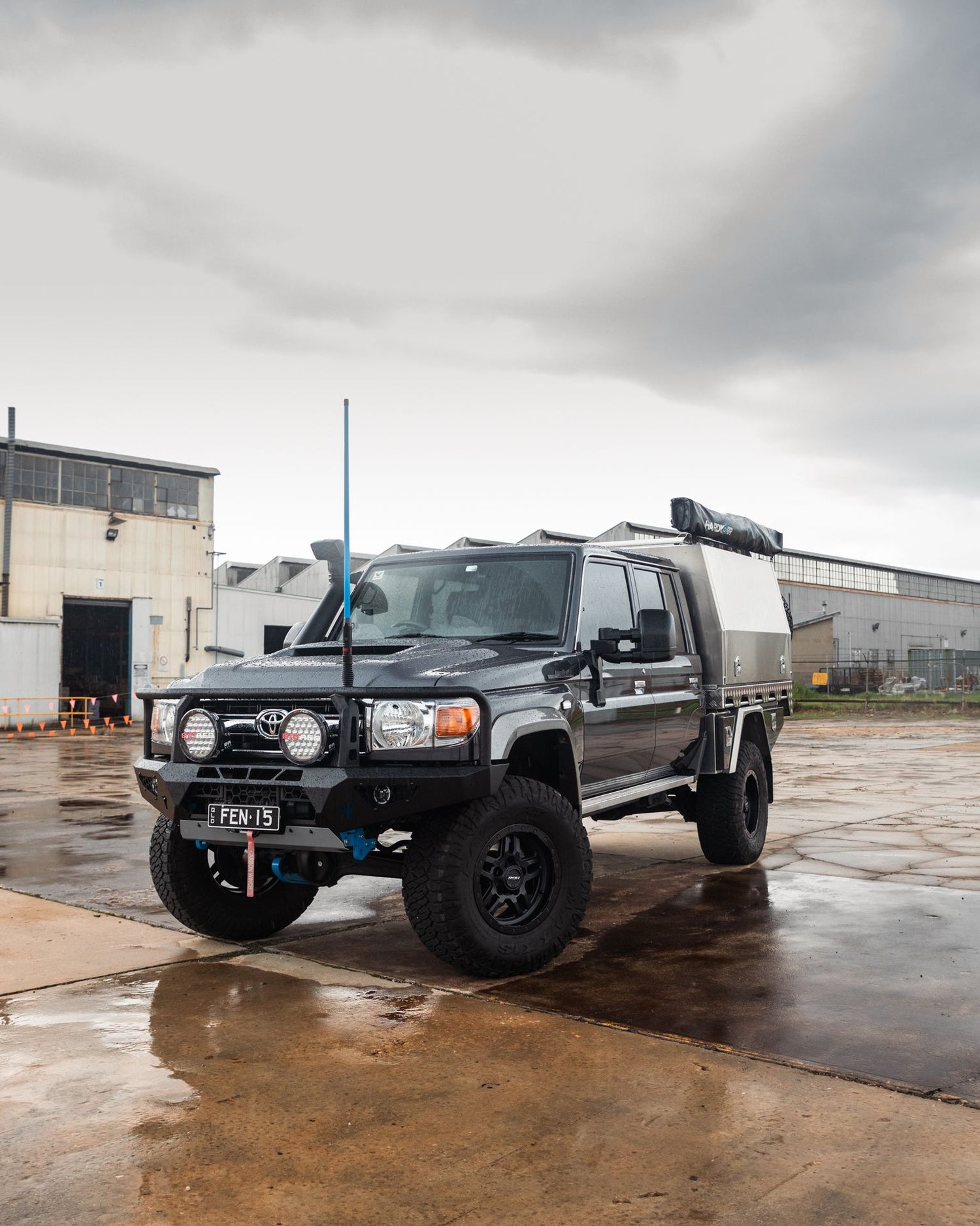 ROH HAMMER WHEELS TOYOTA LANDCRUISER 79 SERIES (DUAL CAB)