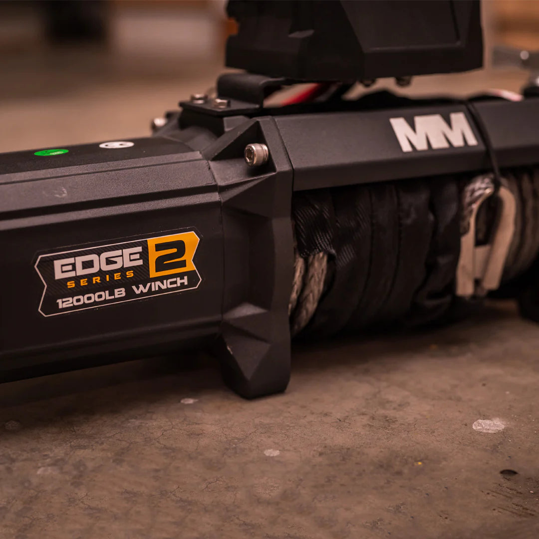 MEAN MOTHER EDGE SERIES 2 WINCH 12000LB WITH SYNTHETIC ROPE