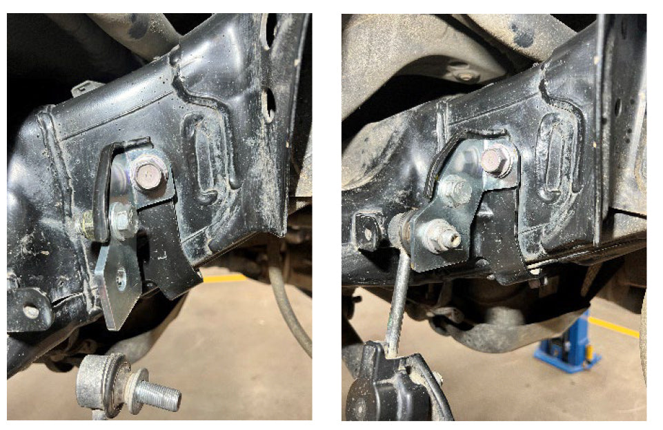 Rear Sway Bar Extension Bracket For Toyota LandCruiser 300 Series