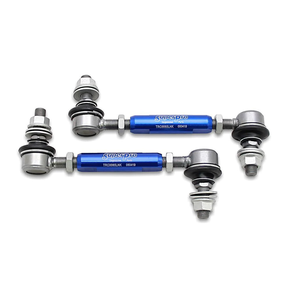 Front Extended Adjustable Sway Bar Links Holden Colorado RG