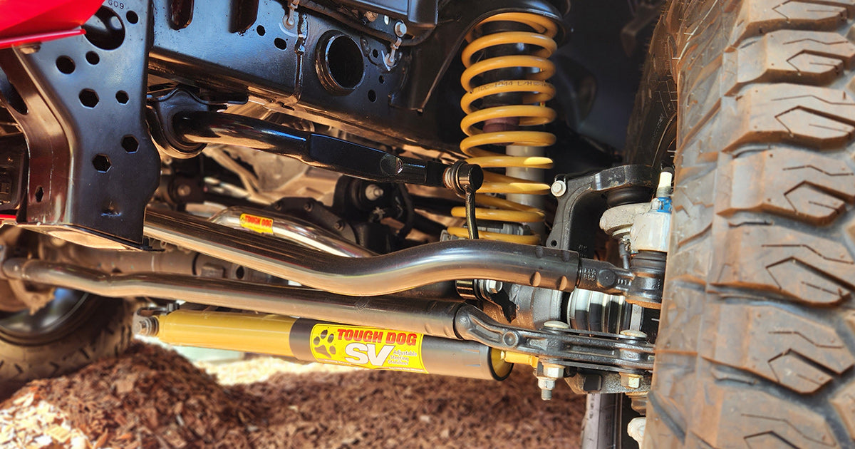 SV Adjustable Steering Damper Jeep Wrangler JL (2018+)