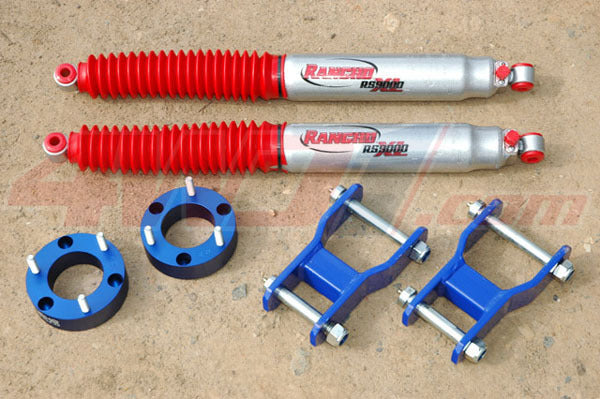 BUDGET BOOST NISSAN NAVARA D40 SUSPENSION KIT