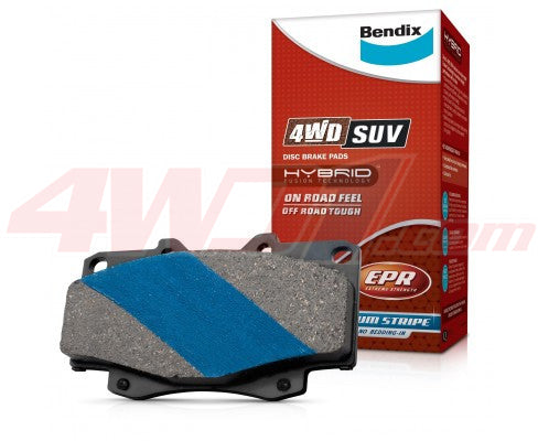 BENDIX 4WD REAR BRAKE PADS FOR MITSUBISHI CHALLENGER PB/PC