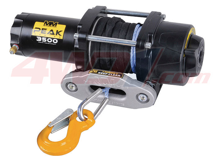 MEAN MOTHER ATV WINCH PEAK 3500LB SYNTHETIC