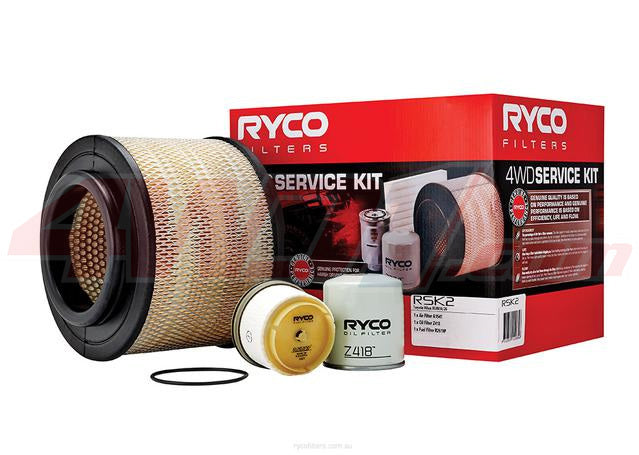 RYCO FILTER SERVICE KIT TOYOTA HILUX 2005 - 2015