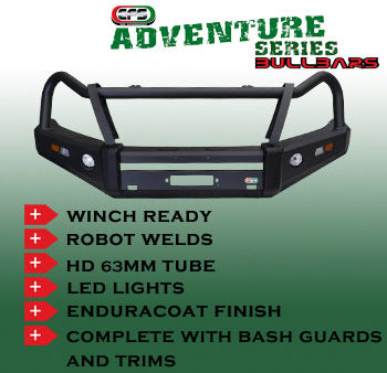 EFS ADVENTURE BULL BAR ISUZU DMAX 2012-6/2020