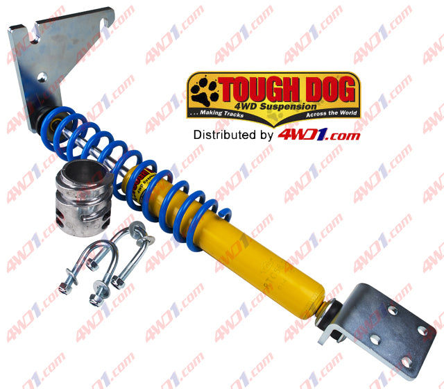 TOUGH DOG RETURN TO CENTRE STEERING DAMPER NISSAN NAVARA D22