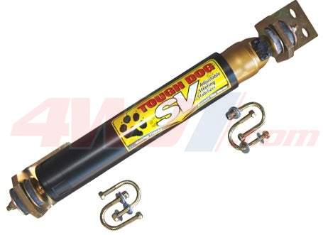 TOUGH DOG 4"+ ADJUSTABLE STEERING DAMPER NISSAN PATROL GQ WAGON