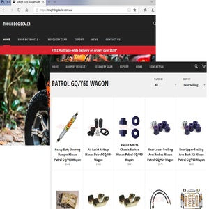 New website just for Tough Dog Suspension!