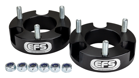 FRONT STRUT SPACERS 40MM LIFT NISSAN NAVARA NP300 (LEAF REAR)