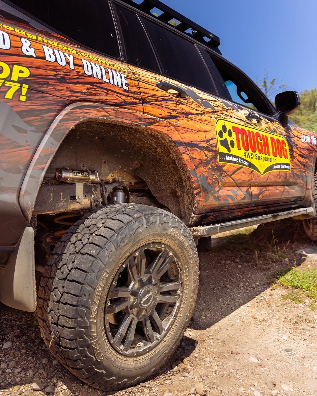 Tough Dog Remote Res Suspension/Lift Kit Toyota LandCruiser 300 Series