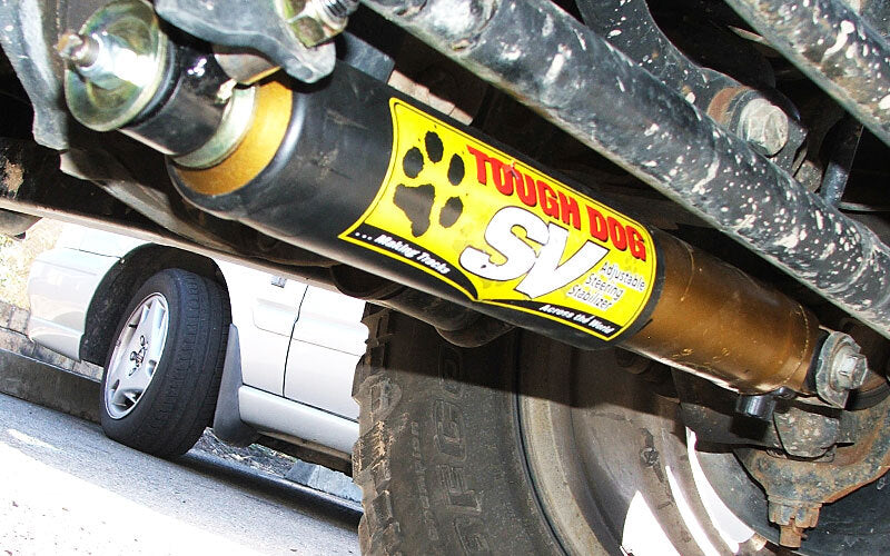 Tough Dog SV Adjustable Steering Damper Jeep Wrangler JK