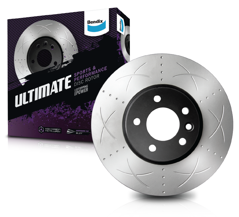 REAR BENDIX ULTIMATE BRAKE ROTORS FOR FORD EVEREST UAI/UAII