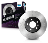 FRONT BENDIX ULTIMATE BRAKE ROTORS FOR FORD RANGER PJ/PK