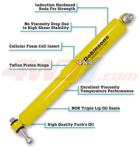 DOBINSONS STEERING DAMPER NISSAN PATROL GU UTE (COIL/LEAF)
