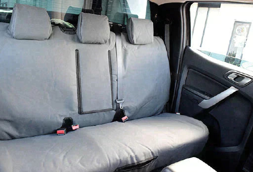 EFS CANVAS REAR SEAT COVERS TOYOTA HILUX 2005 - 2015