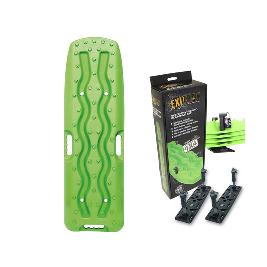 EXITRAX 930 RECOVERY BOARDS + MOUNTS BUNDLE (GREEN)
