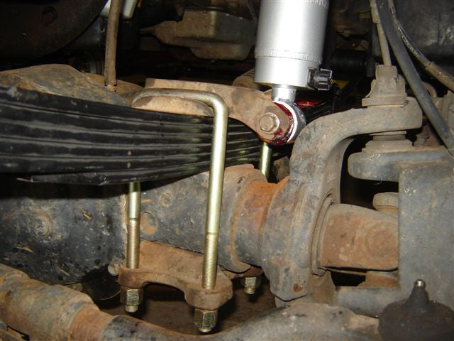 Tough Dog Front Leaf Springs F250 1999 - 2005 4"/100mm Lift