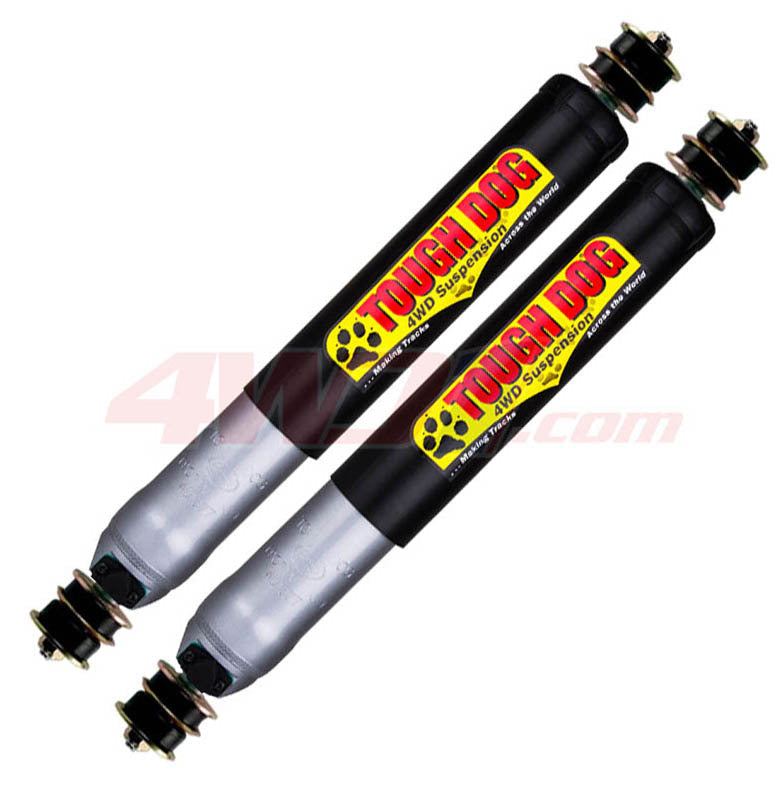 TOUGH DOG 40MM BORE ADJUSTABLE REAR SHOCKS MITSUBISHI CHALLANGER PAII