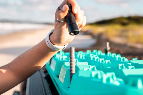 EXITRAX 1150 ULTIMATE RECOVERY BOARDS + MOUNTS BUNDLE (AQUA)