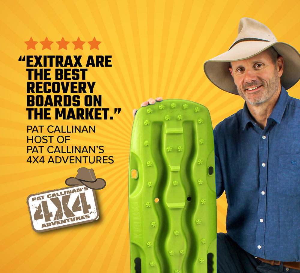EXITRAX RECOVERY BOARDS 1100 - LIME GREEN
