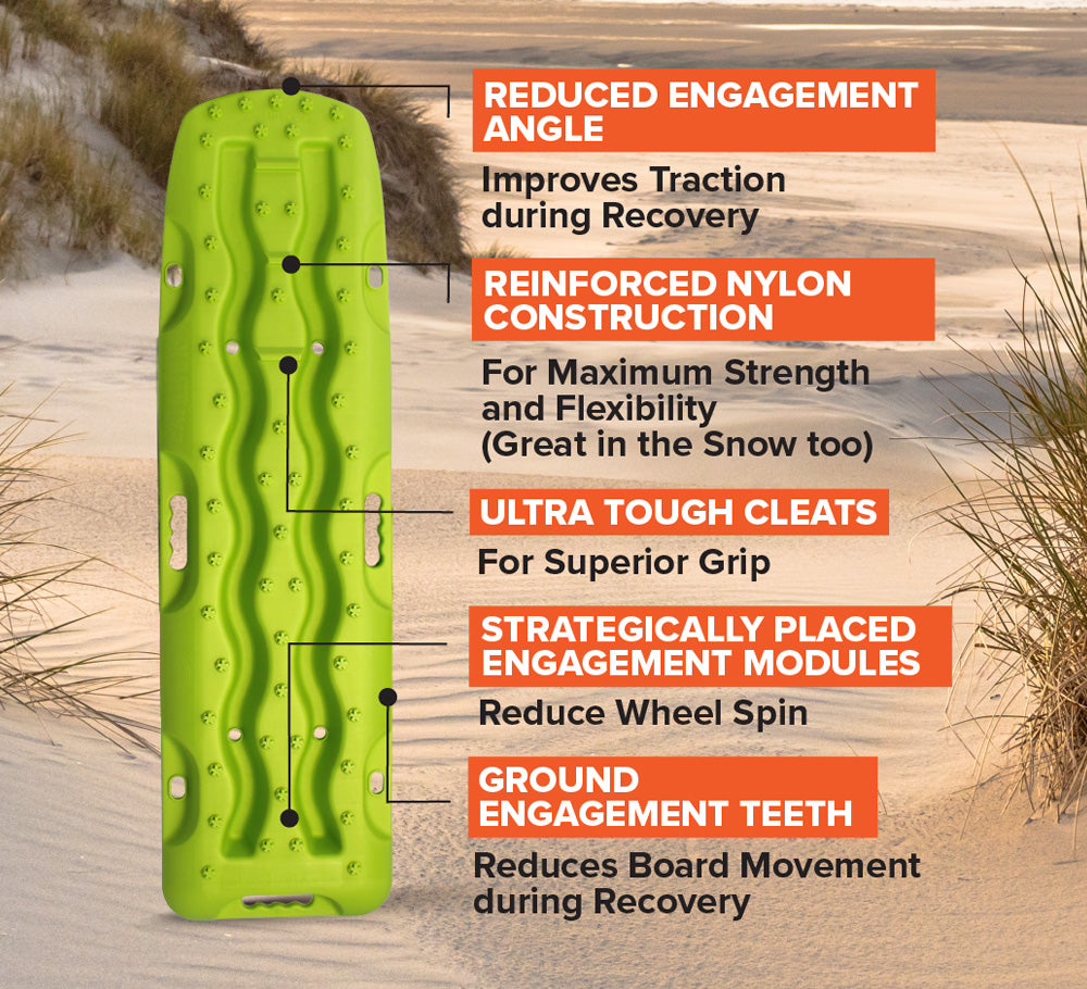 EXITRAX RECOVERY BOARDS 1100 - SUNRISE RED