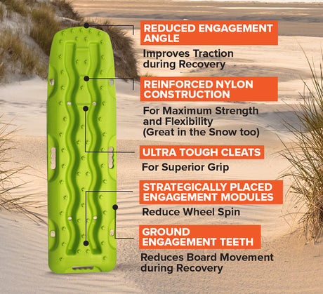 EXITRAX RECOVERY BOARDS 1100 - SUNRISE RED