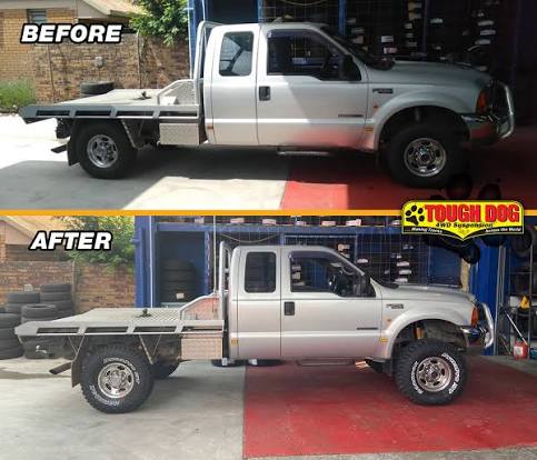Tough Dog Suspension Kit To Suit Ford F250 1999 - 2005 4x4