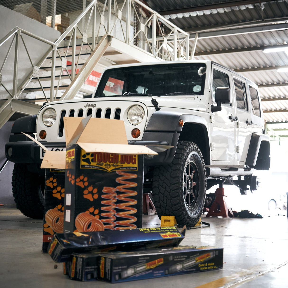 TOUGH DOG SUSPENSION KIT FOR JEEP WRANGLER JK