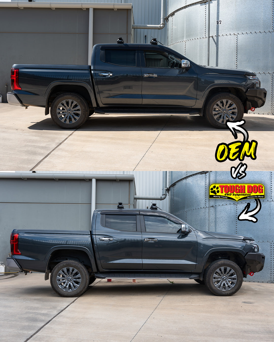 Tough Dog Suspension Kit for Mitsubishi Triton MV2024+
