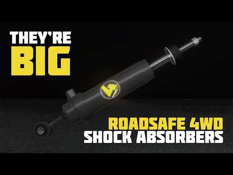 Roadsafe Foam Cell Rear Shocks Mitsubishi Triton MQ/MR