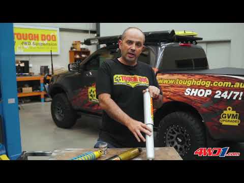 TOUGH DOG HD STEERING DAMPER NISSAN PATROL GU WAGON