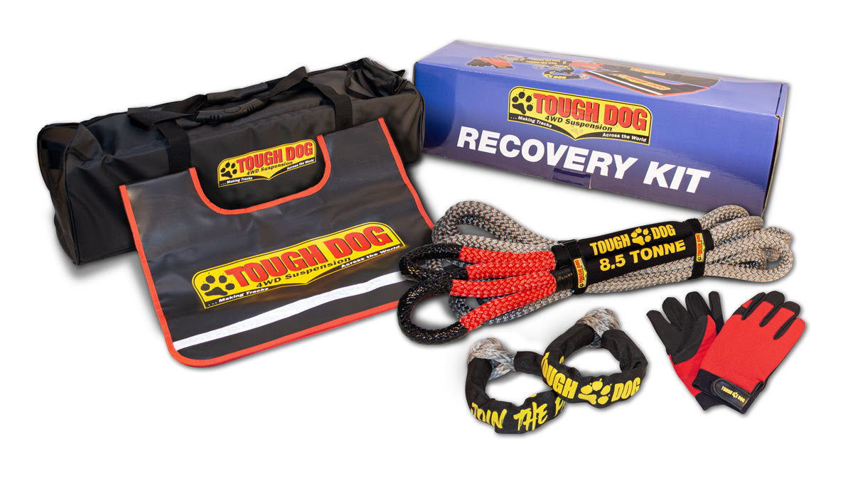 TOUGH DOG 8.5T KINETIC ROPE RECOVERY KIT