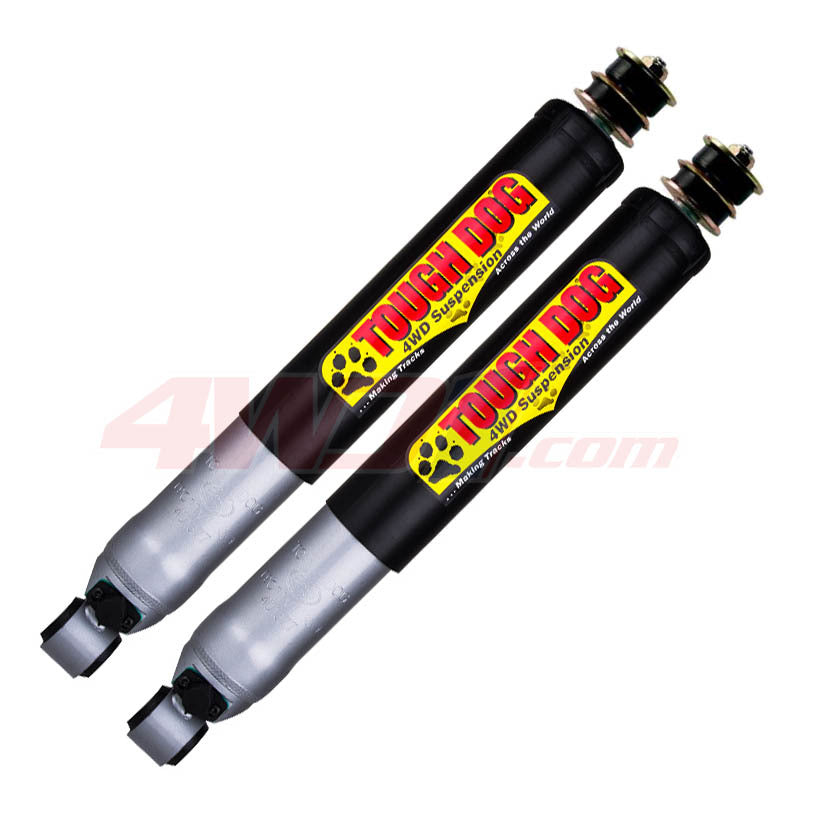 TOUGH DOG ADJUSTABLE FRONT SHOCKS TOYOTA LANDCRUISER 75 SERIES