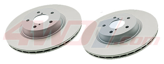 FRONT BRAKE DISC ROTORS TO SUIT JEEP GRAND CHEROKEE WH/WK (2005-2010)