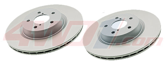 FRONT DBA BRAKE DISC ROTORS FOR TOYOTA LANDCRUISER 200 SERIES