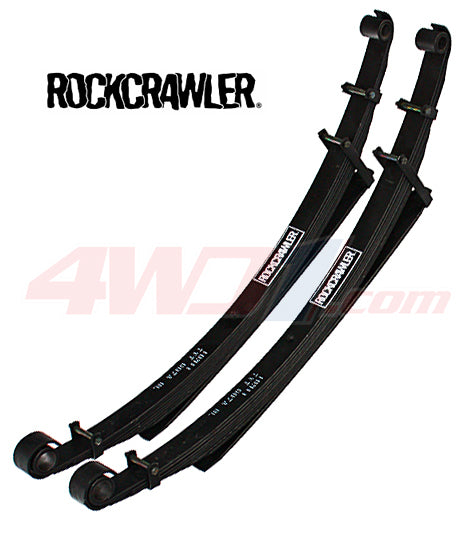 ROCKCRAWLER REAR LEAF SPRINGS TO SUIT HOLDEN RA RODEO (03-08)