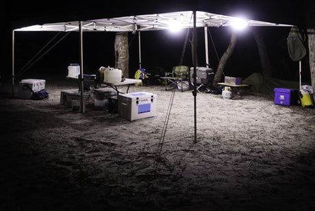 MEAN MOTHER 12V CAMPING SINGLE COLOUR 4 LED LIGHT BAR KIT