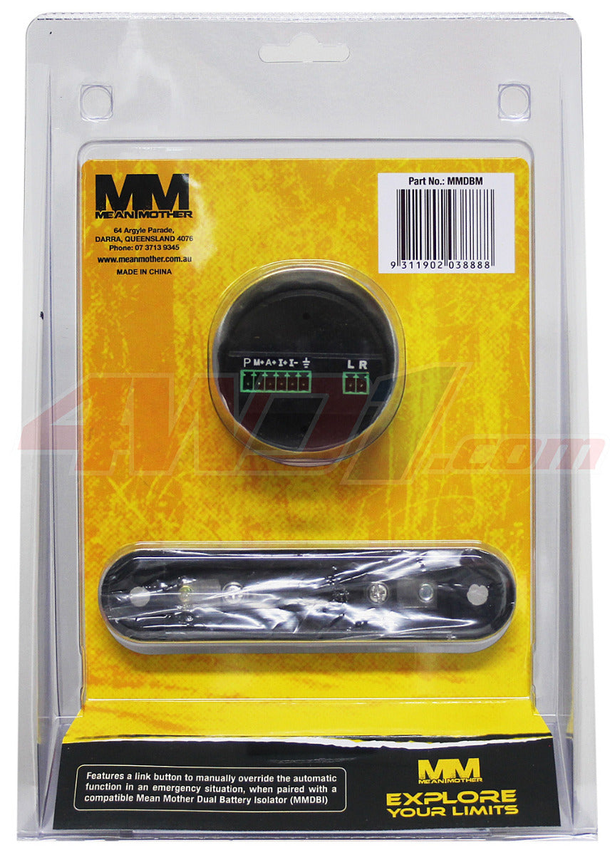 MEAN MOTHER DUAL BATTERY MONITOR