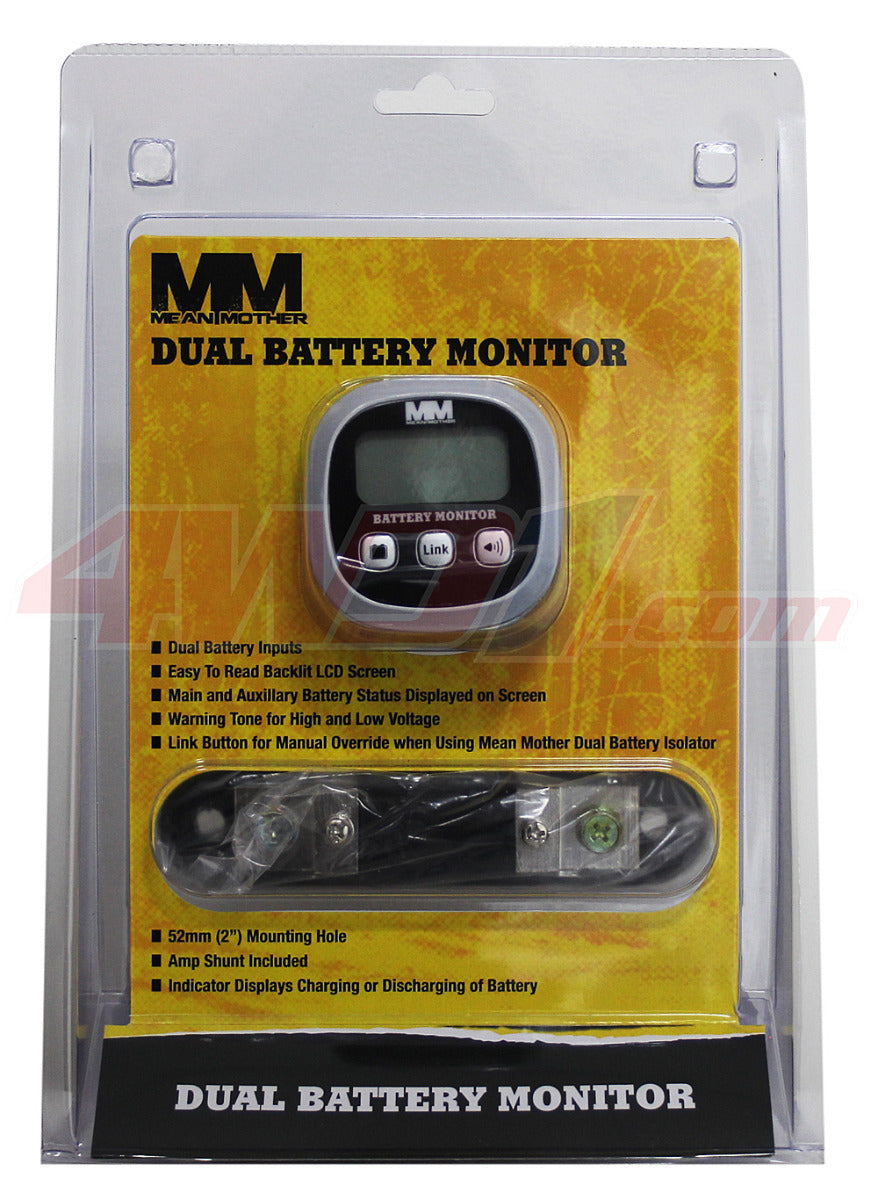 MEAN MOTHER DUAL BATTERY MONITOR