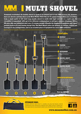 MEAN MOTHER 5 IN 1 MULTI SHOVEL