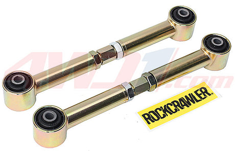 ROCKCRAWLER ADJUSTABLE UPPER TRAILING ARMS NISSAN PATROL GQ/GU (COIL CAB)