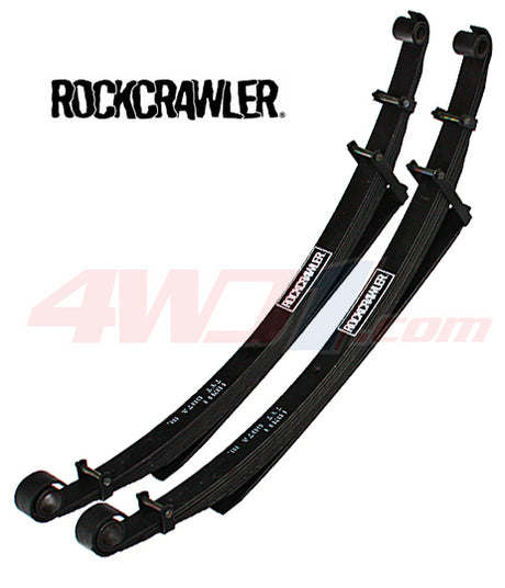 ROCKCRAWLER REAR LEAF SPRINGS TOYOTA LANDCRUISER 45/47 SERIES 80 - 85