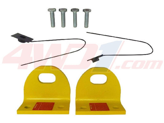 RECOVERY TOW POINTS FOR NISSAN NAVARA D40