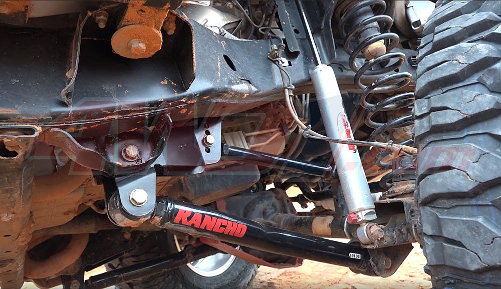 RANCHO JEEP WRANGLER JK HEAVY-DUTY CONTROL ARM RELOCATION BRACKETS