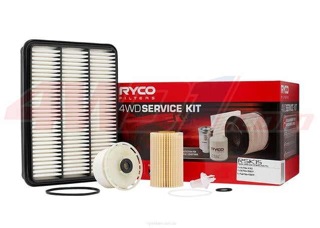 RYCO FILTER SERVICE KIT V8 TOYOTA LANDCRUISER 79 SERIES (SINGLE CAB)