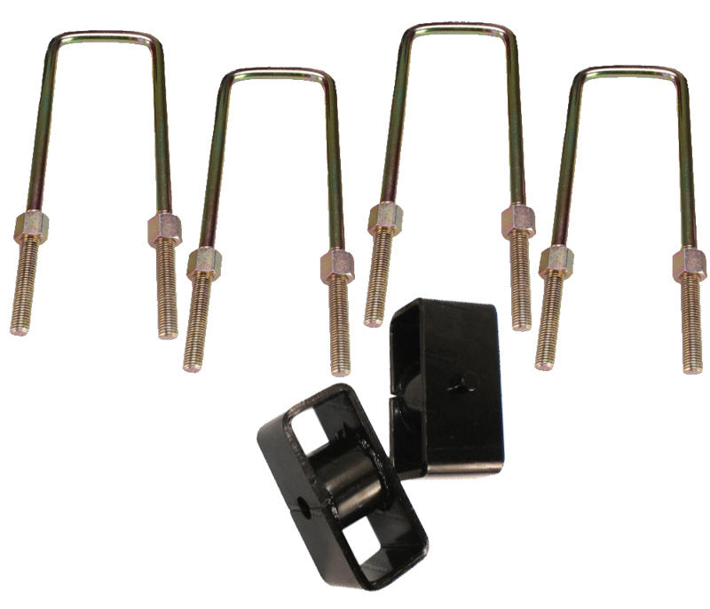 50MM/2" SPRING BLOCK KIT & UBOLTS TOYOTA HILUX  2005 - 2015