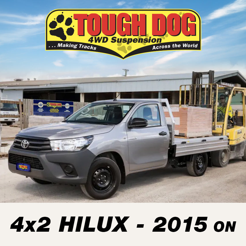 TOUGH DOG REAR LEAF SPRINGS TOYOTA HILUX WORKMATE 4X2 2015+